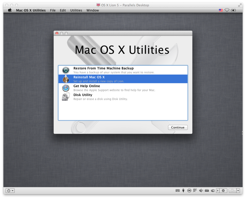 Parallel software for mac